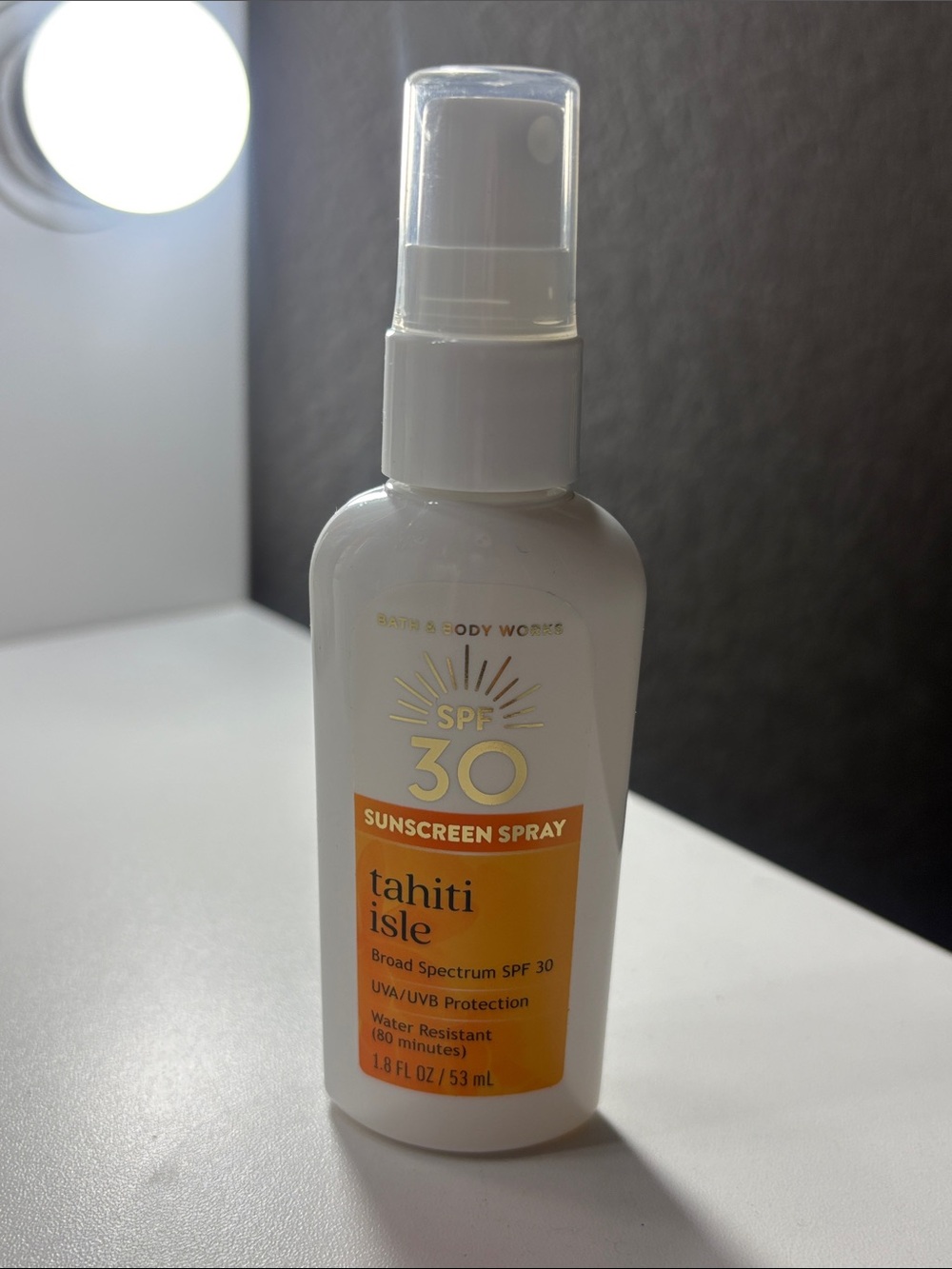 Bath & Body Works Tahiti Isle Sunscreen Mini